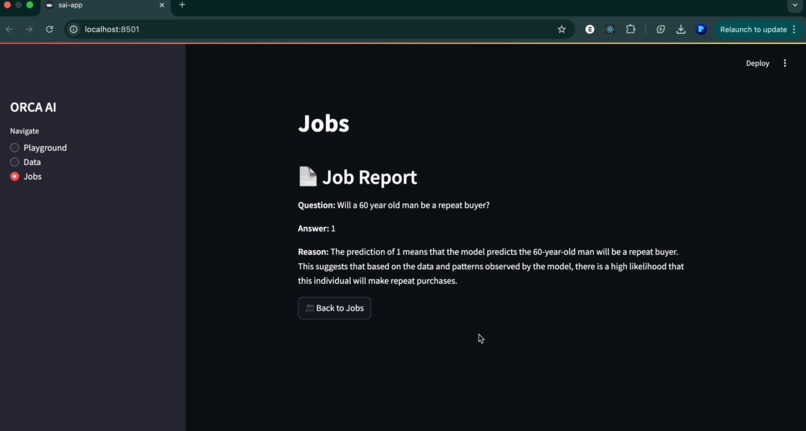 OrcaAI – screenshot 1