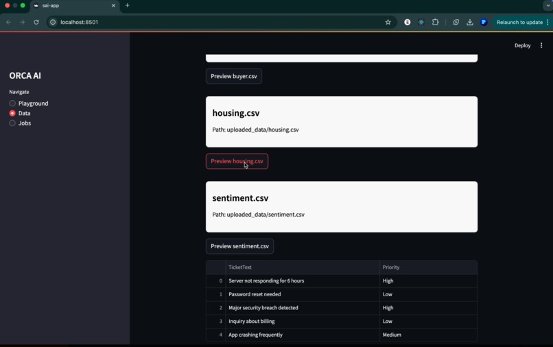 OrcaAI – screenshot 3