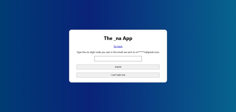 Higher-Security Signup Flow – screenshot 1