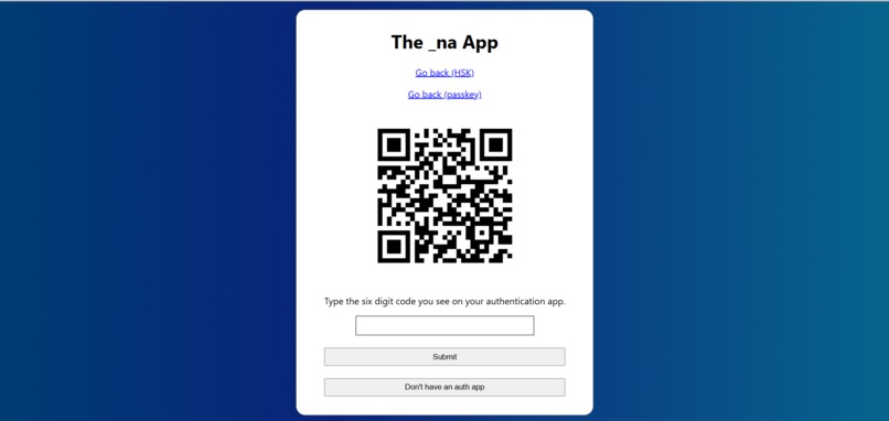 Higher-Security Signup Flow – screenshot 3