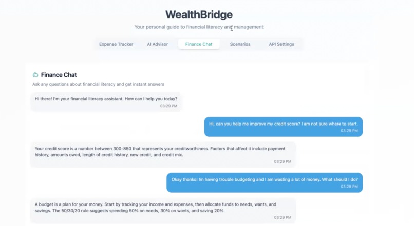 WealthBridge – screenshot 4
