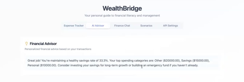 WealthBridge – screenshot 5