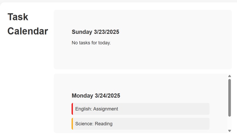 Managime – screenshot 1