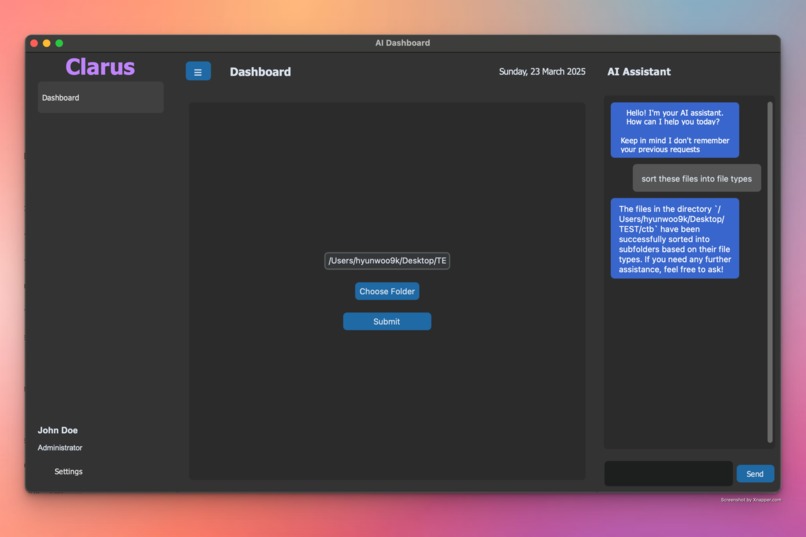 Clarus – screenshot 4