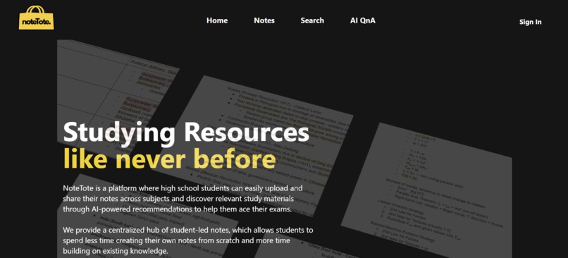noteTote – screenshot 1