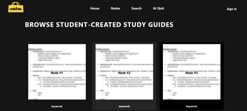 noteTote – screenshot 3