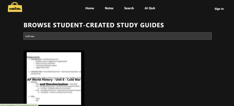 noteTote – screenshot 4