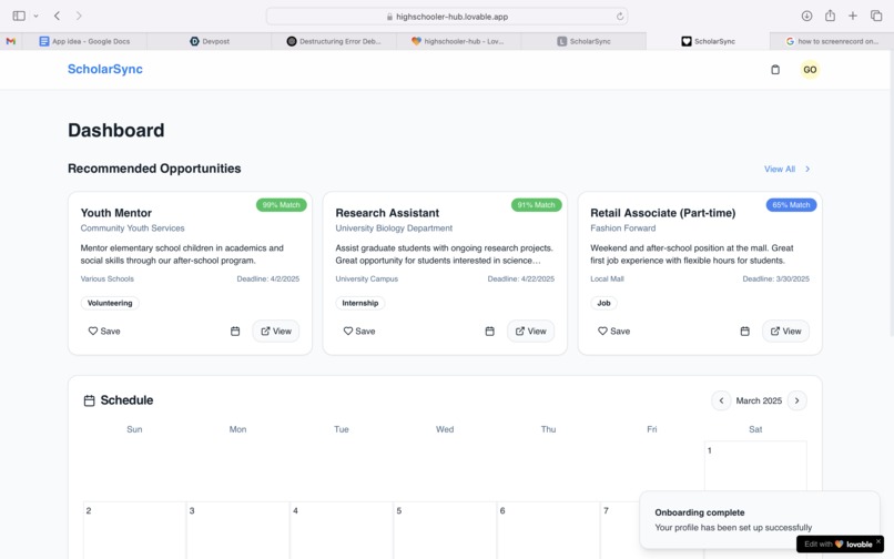 ScholarSync – screenshot 3