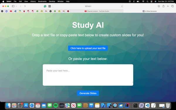 StudyAI – screenshot 1