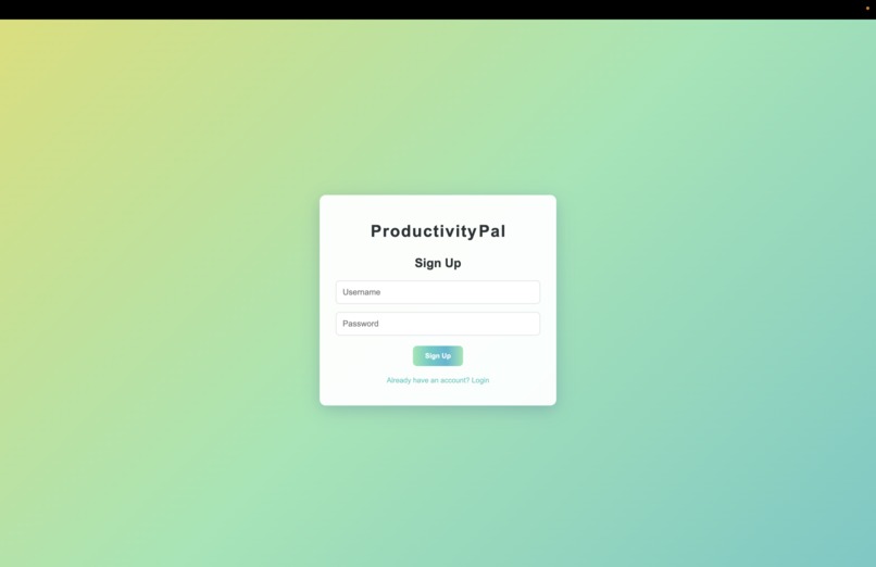 Productivity Pal – screenshot 3