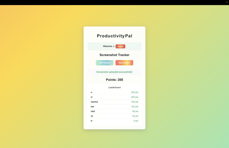 Productivity Pal – screenshot 4