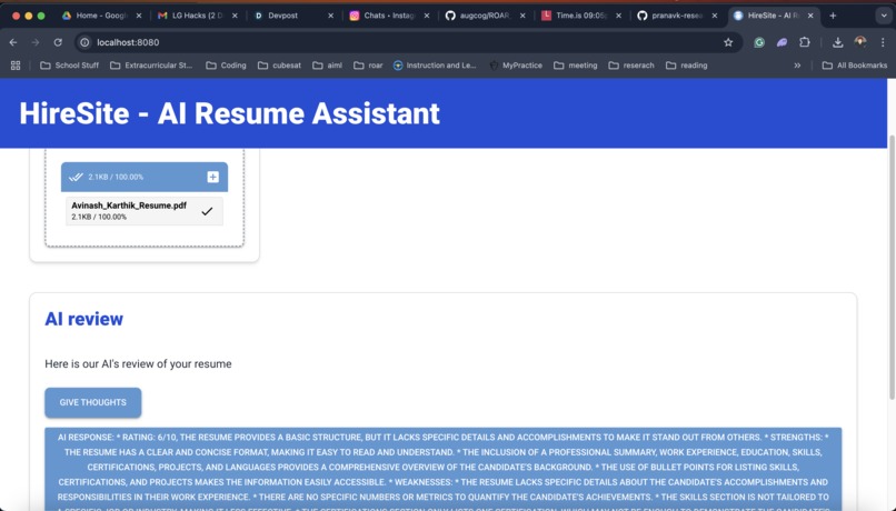 HireSite – screenshot 3