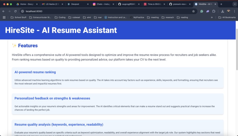 HireSite – screenshot 4