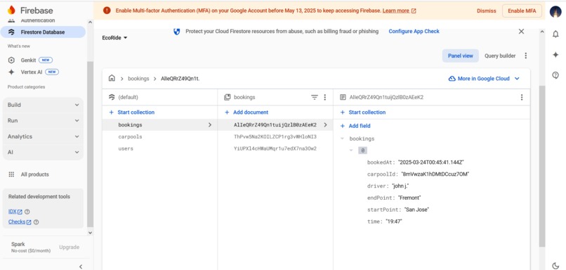 EcoRide – screenshot 3