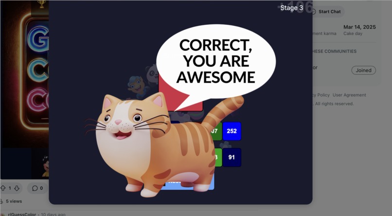 Guess Color Combo – screenshot 2