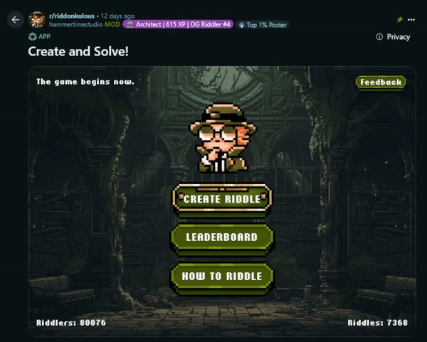 Riddonkulous – screenshot 1