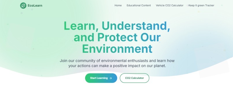 EcoLearn – screenshot 1