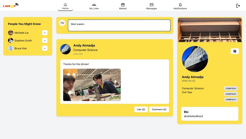 LinkUp – screenshot 1