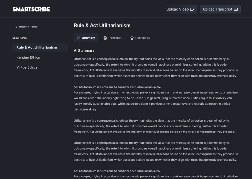 SmartScribe – screenshot 3