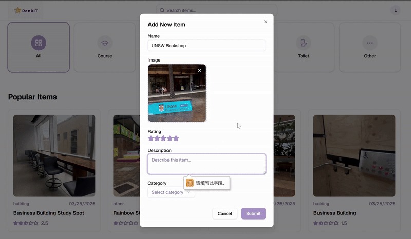RankIt – screenshot 4