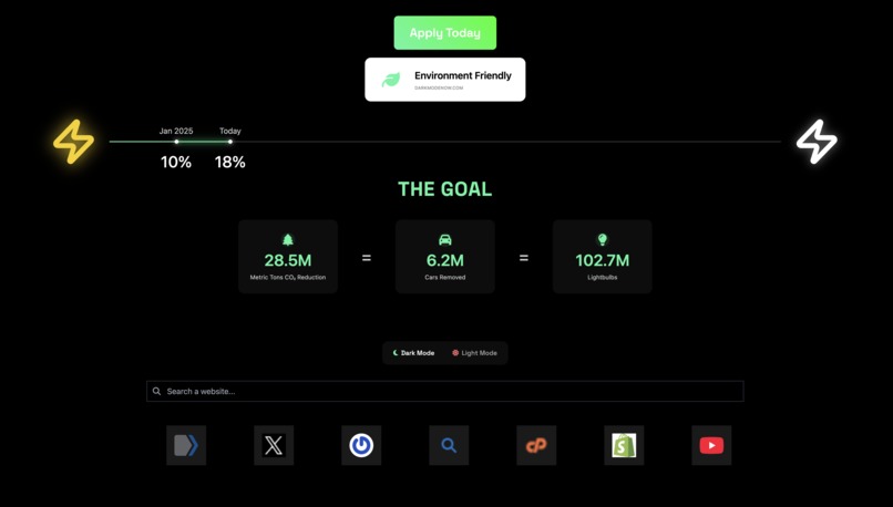 darkmodenow.com – screenshot 1