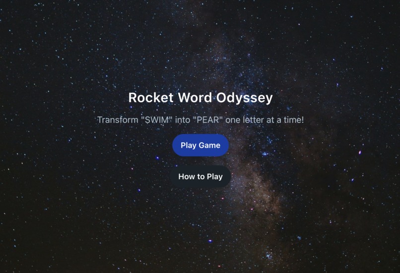 Rocket Word Odyssey – screenshot 1