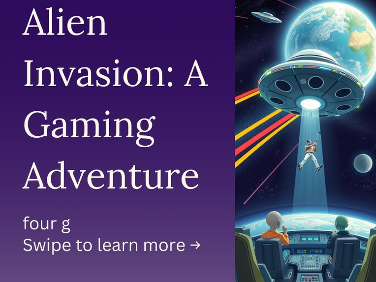 Alien Golfer Abduction – screenshot 4