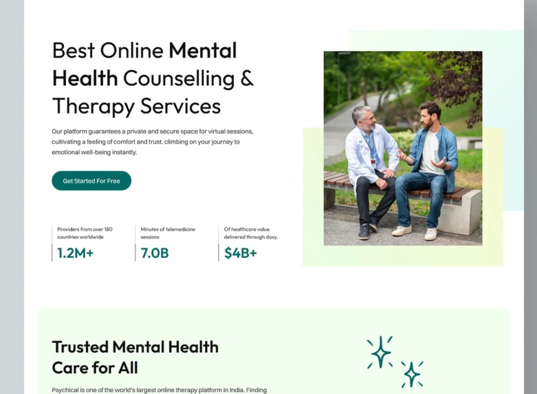 Men mental health – screenshot 1