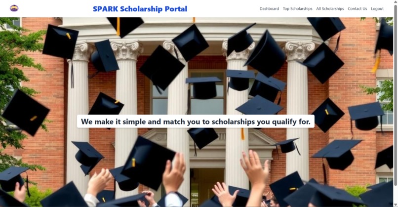 SPARK - Scholarship Portal for Academic Rewards & Knowledge – screenshot 2
