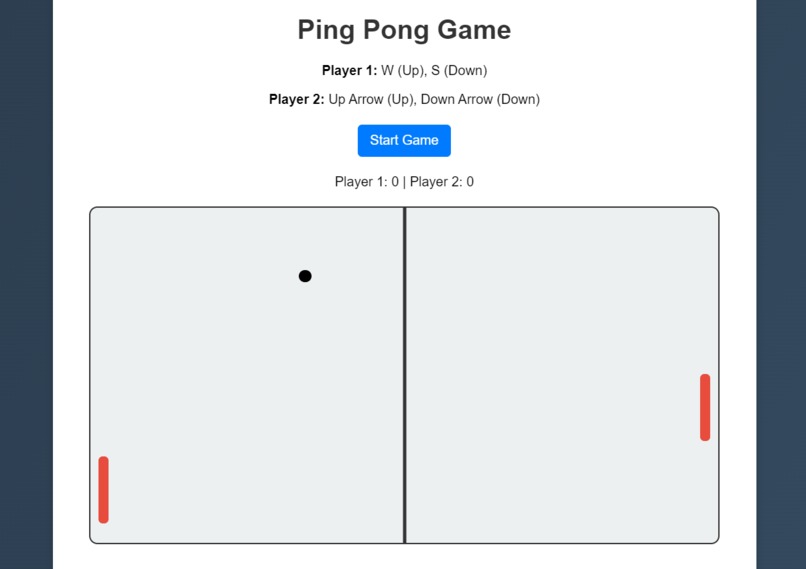 Ping Pong Game – screenshot 1