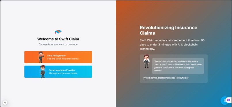 Swiftclaim – screenshot 1