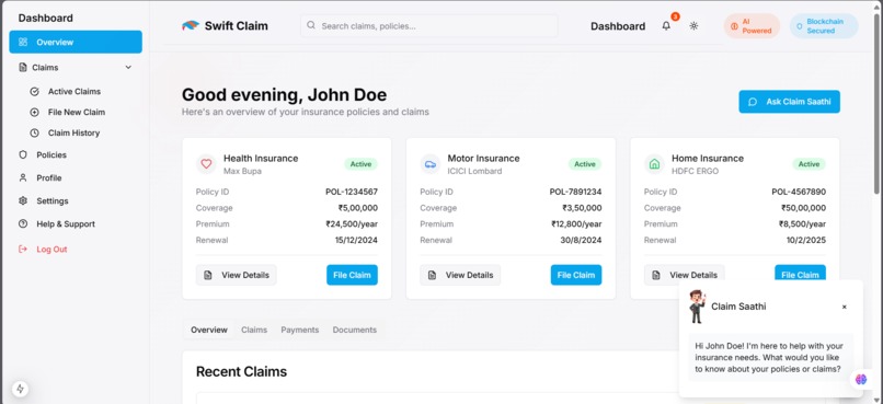 Swiftclaim – screenshot 4