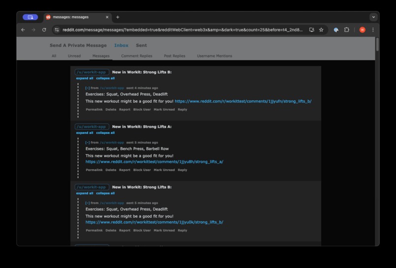 Workit – screenshot 6