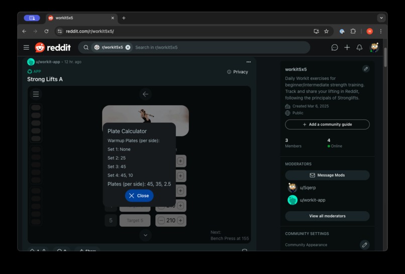 Workit – screenshot 9