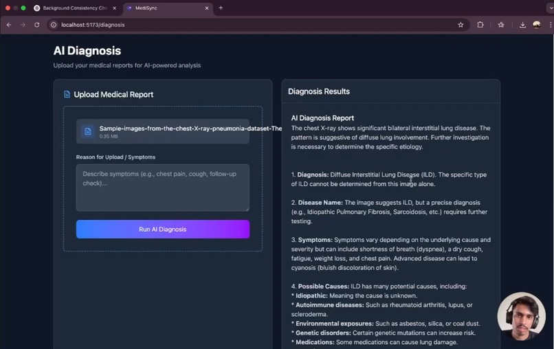 MEDISYNC AI – screenshot 2