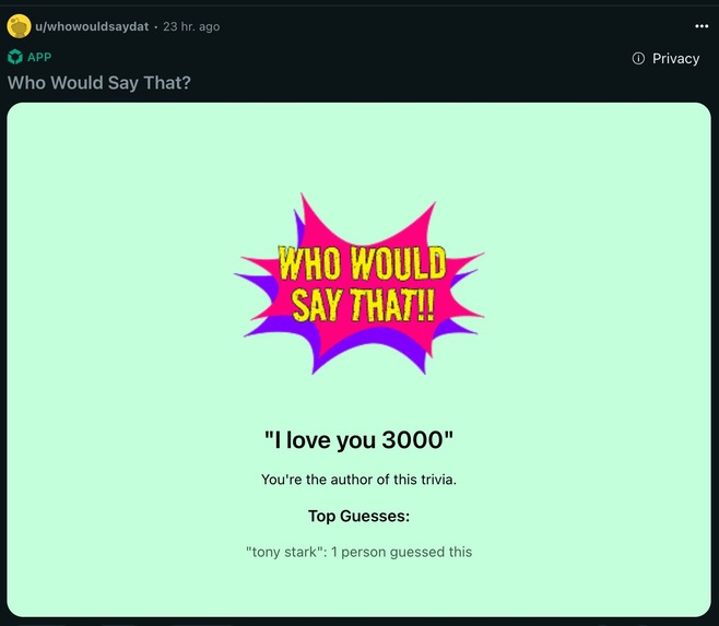 WhoWouldSayThat – screenshot 6