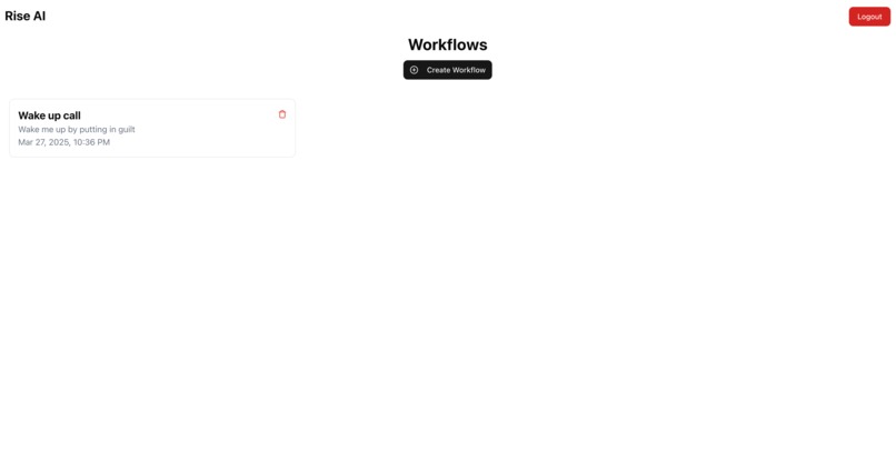 Rise AI - You can never miss anything – screenshot 3