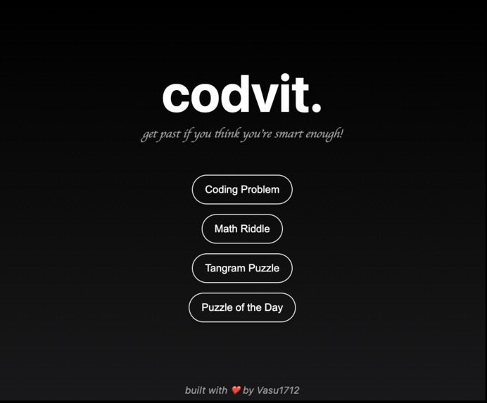 codvit – screenshot 2