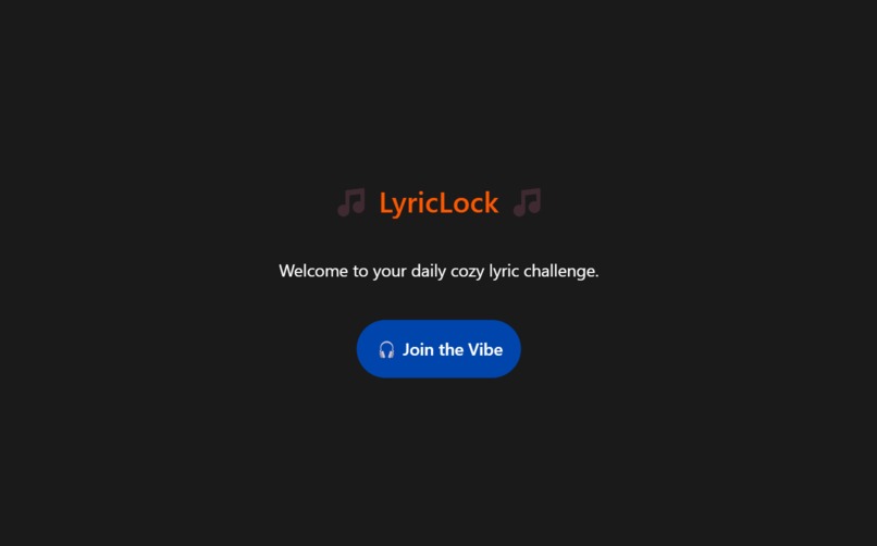 LYRIC LOCK – screenshot 1