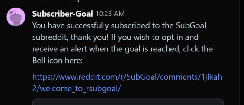 Subscriber Goal – screenshot 5