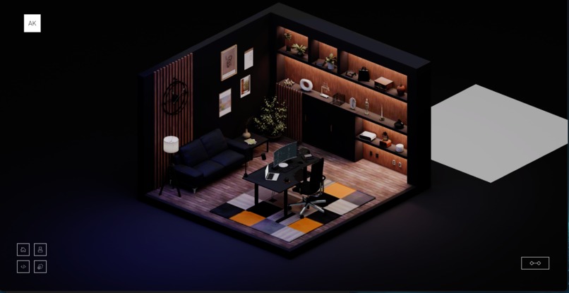 Personal portfolio – screenshot 3