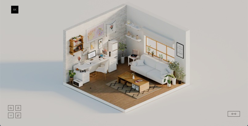 Personal portfolio – screenshot 4