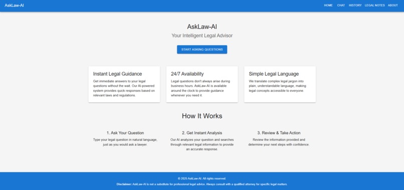 AskLawAI – screenshot 1