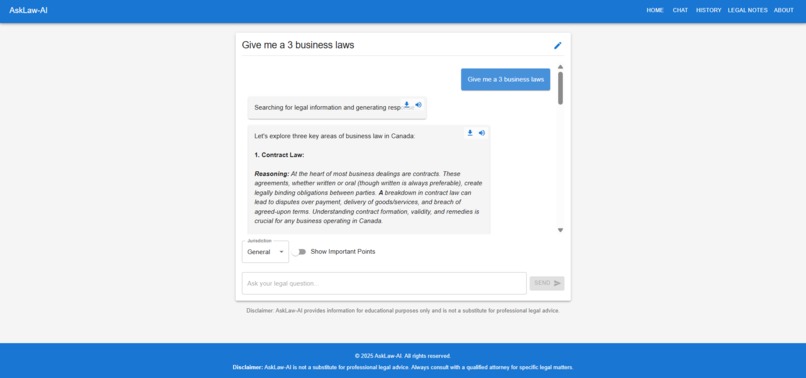 AskLawAI – screenshot 3