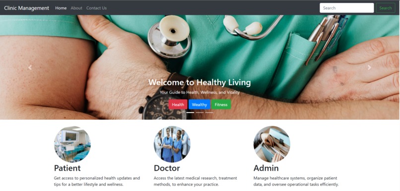 Hospital Managment System – screenshot 1