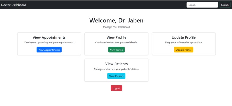 Hospital Managment System – screenshot 3