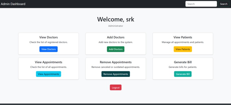 Hospital Managment System – screenshot 5