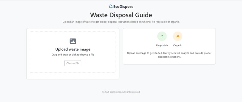 EcoDispose – screenshot 1