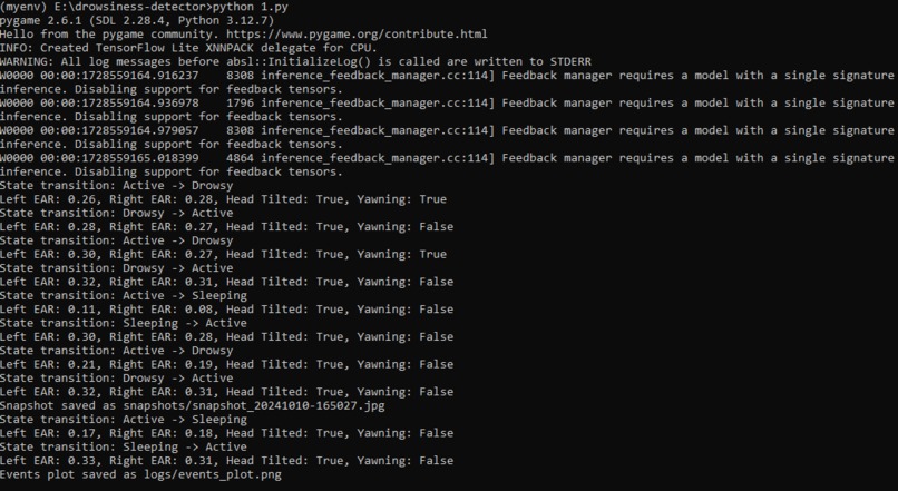 Drowsiness Detector – screenshot 2
