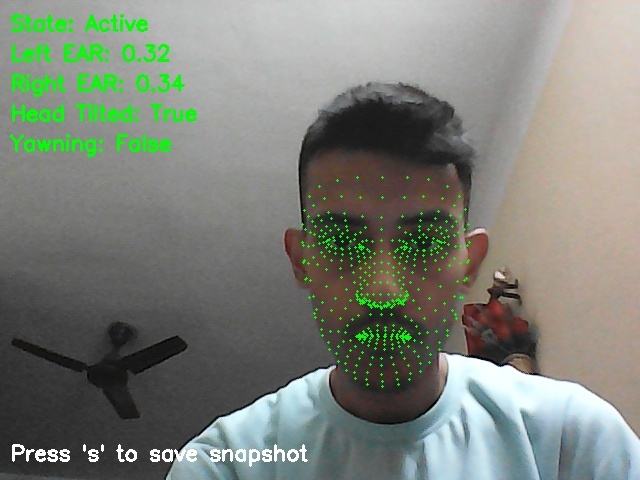 Drowsiness Detector – screenshot 3